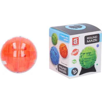 Dřevěná hračka Wiky Bludiště 3D kulaté 8 cm