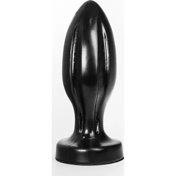 All Black AB87, černý anální kolík 23 x 8 cm