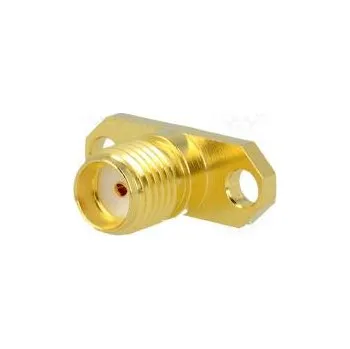 Elektrická zásuvka Zásuvka SMA zásuvka přímý 50Ω pájení teflon zlacený