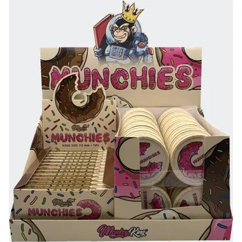 Papírky a filtry + drtička od firmy Monkey King.