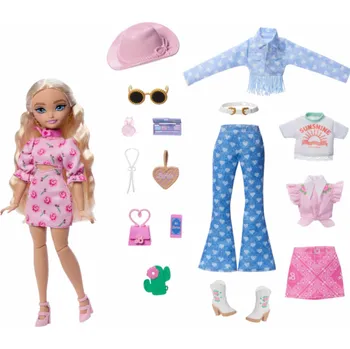 Mattel Barbie Dream Besties Malibu panenka - Festivalové styly (JGH87)