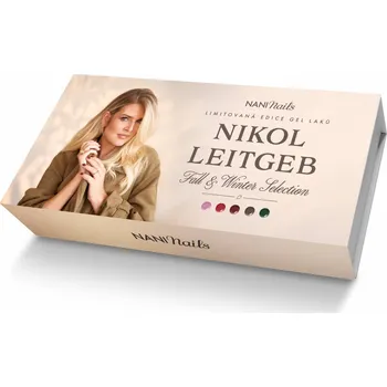 Umělé nehty Sada gel laků by Nikol Leitgeb - Fall & Winter Selection
