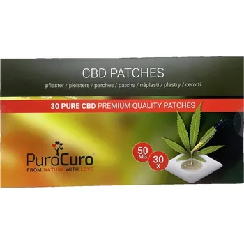 CBD Čerstvá CBD novinka z Nizozemska, PuroCuro CBD náplasti nabízí řadu výhod oproti olejům a dalším CBD produktům.