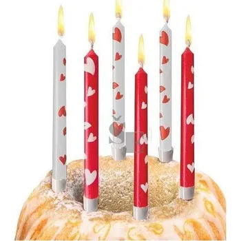Dortová svíčka Svíčka na dort 10ks Love 40028064, Herlitz