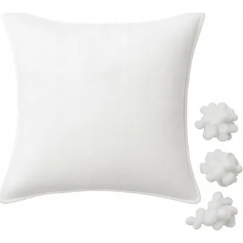 Polštář Výplň do dekoračního polštáře 40x40 – polštář z antialergické netkané textilie