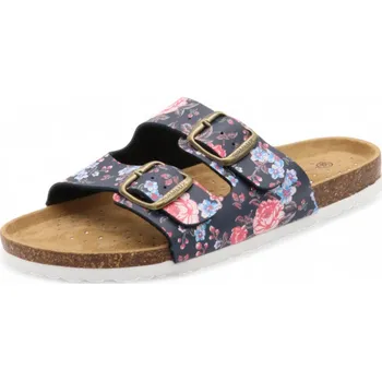 Dámské pantofle SAMLUX® Dámské korkové pantofle 9014 navy Barva: Navy, Velikost: 37