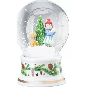 Vánoční dekorace Rosenthal Vánoční sněžítko/těžítko, Vánoční radovánky, 12 cm 02372-727060-27560