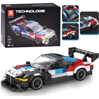 ostatní stavebnice Reobrix Stavebnice závodní superauto 363 ks
