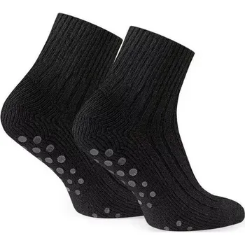 Pánské ponožky Vlněné protiskluzové ponožky 189 - 38-40 / černá