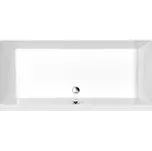 POLYSAN DEEP hluboká sprchová vanička s konstrukcí, obdélník 160x75x26cm, bílá