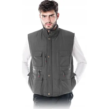 Zateplená vesta Reis KORMORAN S S s mnoha kapsami, vel. 2XL
