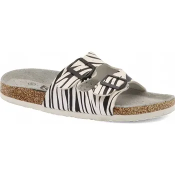 Dámské pantofle SAMLUX® Dámské korkové biopantofle 97-1 white Barva: White, Velikost: 39