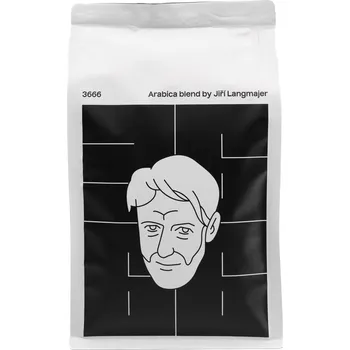 Káva 3666 by Jiří Langmajer Coffee by Jiří Langmajer Arabica Blend zrnková 500 g