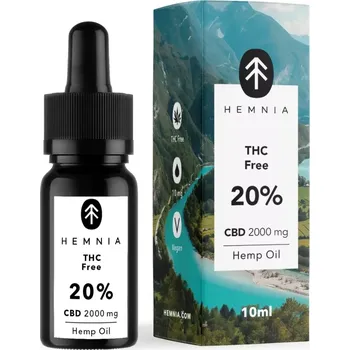 CBD Objevte prémiovou kvalitu CBD oleje Hemnia bez THC, vytvořeného tak, aby využíval přirozené benefity konopí. Tato 10ml lahvička kombinuje prvotřídní konopný olej s čistým CBD izolátem, což zajišťuje čistý a účinný doplněk. Obohacený o esenciální mastné ky