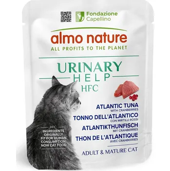 Krmivo pro kočku Almo Nature Urinary Help tuňák s brusinkami 24x50 g
