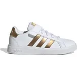 adidas Grand Court Sustainable Lifestyle Court Elastic Lace and Top Strap Shoes 32