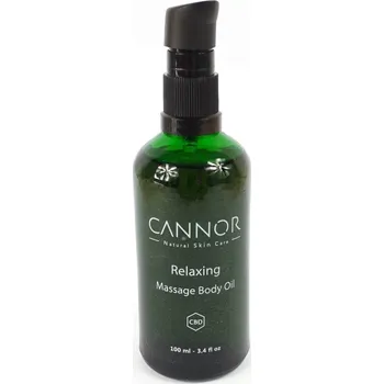 Masážní přípravek Olej je vhodný pro masírování celého těla. Je hypoalergenní a tudíž vhodný i pro tu nejcitlivější pokožku. Uvolňuje napětí ztuhlého těla a svalů. Obsažený cannabidiol ze skupiny cannabinoidů má navíc protizánětlivé a protikřečové účinky. Tento masážní ole