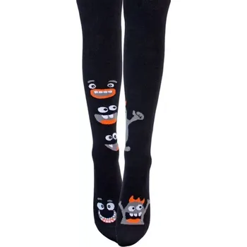 Dámská móda Chlapecké punčocháče Příšerky G - 116-122 / černá