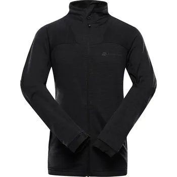 Chlapecká mikina Dětská rychleschnoucí mikina ALPINE PRO ONNECO 3 černá 128-134