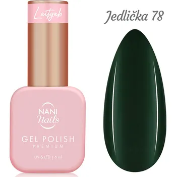 Lak na nehty NANI gel lak Premium 6 ml - Jedlička