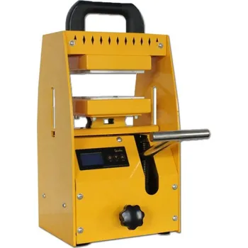 Dílenský lis Vyrobte si sami - s tepelným lisem na pryskyřici 'Pro Hydraulic' od „Qnubu“ je extrakce chutných pryskyřičných dabů zcela snadná a bezpečná!