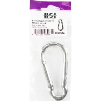 Hasičská karabina 100 mm 350 kg 1 Ks . pozink HSI.