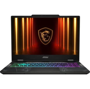 Notebook MSI Cyborg 15 B2RWEKG-044XPL Intel Core 5 210H Laptop 39,6 cm (15.6") Full HD 16 GB DDR5-SDRAM 512 GB SSD NVIDIA GeForce RTX 5050 Wi-Fi 6E (802.11ax) Free DOS Černá