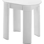 GEDY TETRA koupelnová stolička 42x41x27cm, bílá