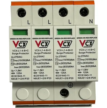 Přepěťová ochrana Přepěťová ochrana AC VCX Professional T1+T2 4P L1-B+C 8kA