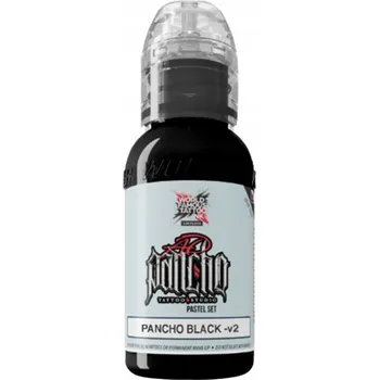 Tetovací barva WORLD FAMOUS TATOO INK LIMITLESS PANCHO BLACK