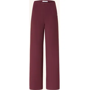 Dámské kalhoty Raffaello Rossi Dámské Marlene Kalhoty Vika, tmavě červená, 44