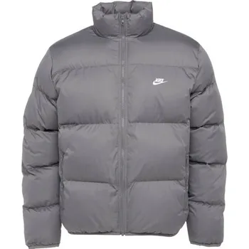 Pánská zimní bunda Nike CLUB XXL Tmavě šedá, Bílá