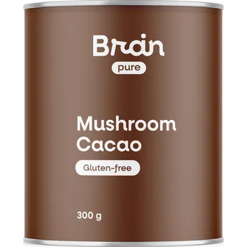 Přírodní produkt BrainMax Pure BrainPure Mushroom Cacao, BIO, 300 g
