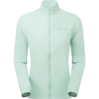 Montane FEM FEATHERLITE JACKET-SEA MIST-UK14/L dámská bunda mentolová
