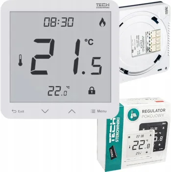Pokojový termostat Tech Sterowniki R-10S Plus bílý