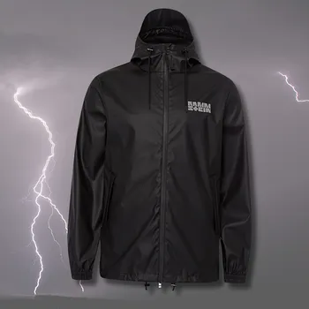 Pánská větrovka Rammstein podzimní bunda, Seemann Zip BP Black, pánská XL