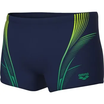 Pánské plavky Pánské plavky Arena BLAST SWIM SHORT 85 Tmavě modrá, Zelená, Žlutá