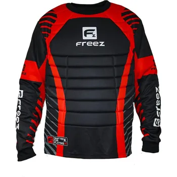 Florbalový dres Brankářský dres Freez G-180 Goalie Shirt JR Black vel. 140/150