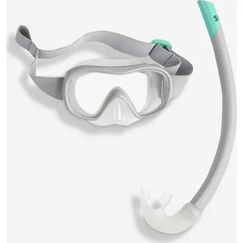 Šnorchl DECATHLON Dětská šnorchlovací sada 100: maska a šnorchl S