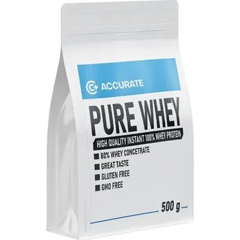 Protein Accurate+ Pure Whey 500 g Příchuť: čokoláda-banán