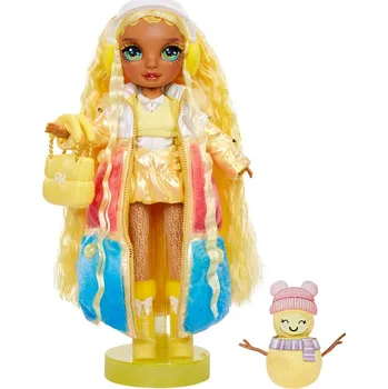 MGA Entertainment Rainbow High - Winter Wonderland Doll - Sunny (Yellow)