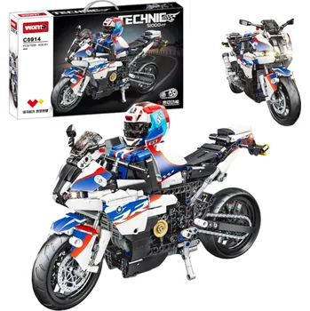 ostatní stavebnice Stavebnice motorky sada 1036 dílků. kompatibilní