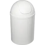 AQUALINE Odpadkový koš výklopný, 5l, plast, bílá