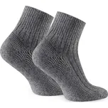 Vlněné protiskluzové ponožky 189 - 38-40 / šedá