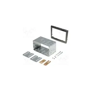 Autorádio Rámeček pro autorádio 2 DIN Porsche šedá