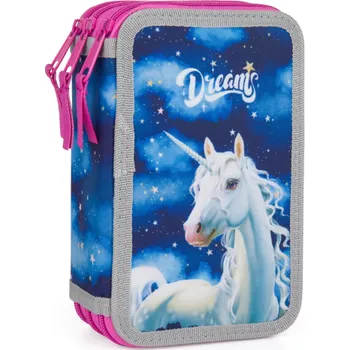 Penál Třípatrový školní penál - Unicorn 1 - 7-93324