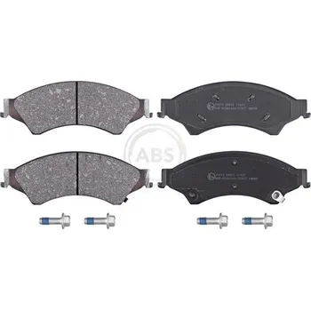 Brzdová destička Sada brzdových destiček, kotoučová brzda A.B.S. 37973