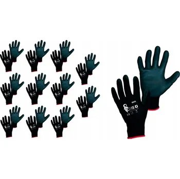 Pracovní rukavice Rukavice CXS Brita velikost 10 - XL 12 párů