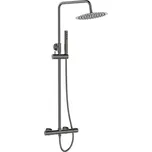 Laveo Sprchový komplet Pretto se směšovací baterií - PLP_10OB, grafit