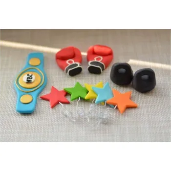 Jedlá dekorace na dort Cukrová figurka sada Boxer - K Decor